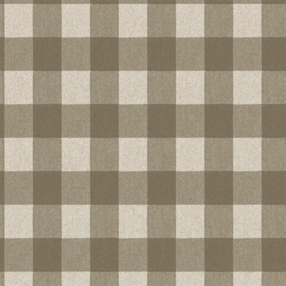 Wallpaper Olive Green Gingham Buffalo Plaid